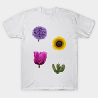 Beautiful Flowers Selection Pack T-Shirt